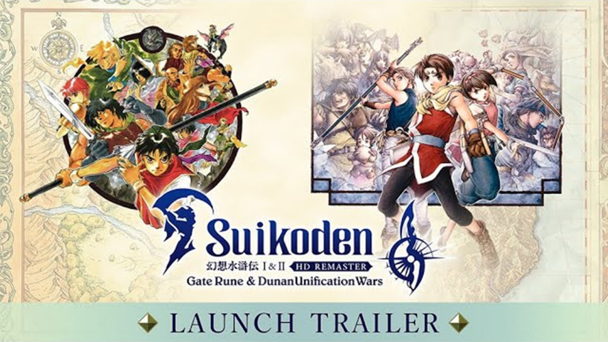 Tráiler de lanzamiento de Suikoden I&II HD Remaster Gate Rune and Dunan Unification Wars