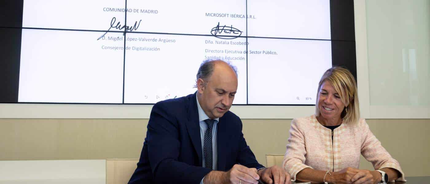 Madrid y Microsoft fomentan el uso seguro de la IA en el aula