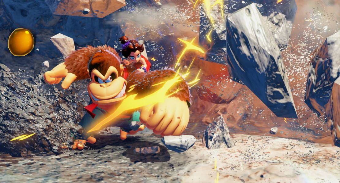Donkey Kong Bananza muestra sus posibilidades en un Nintendo Direct dedicado