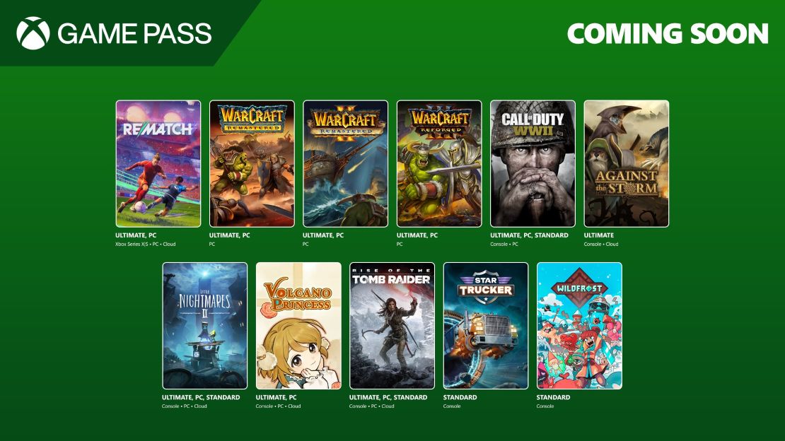 Game Pass de junio: Warcraft, furbo y furro