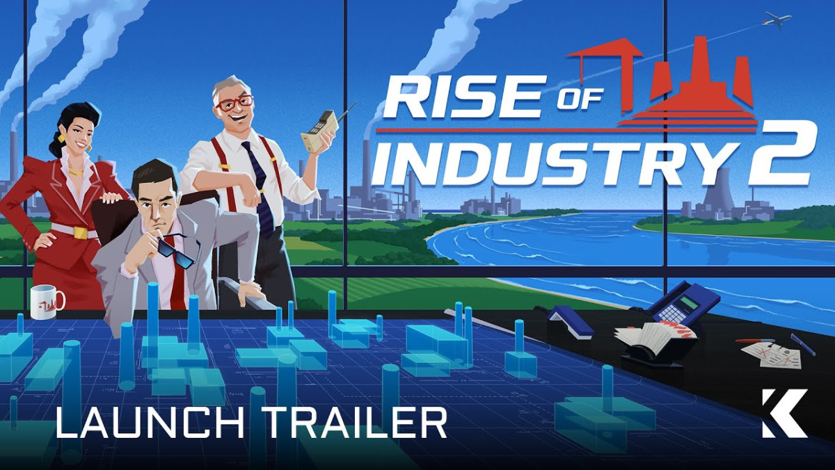 Tráiler de lanzamiento de Rise of Industry 2