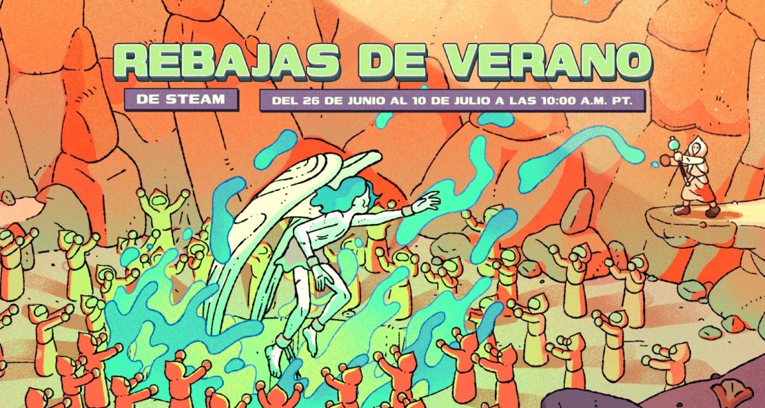 Steam abraza el verano de 2025 con su calor y rebajas