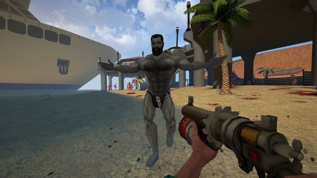 Brain Damaged estrena These Sunny Daze, DLC de feos tostados al sol POSTAL Verano 1024x576