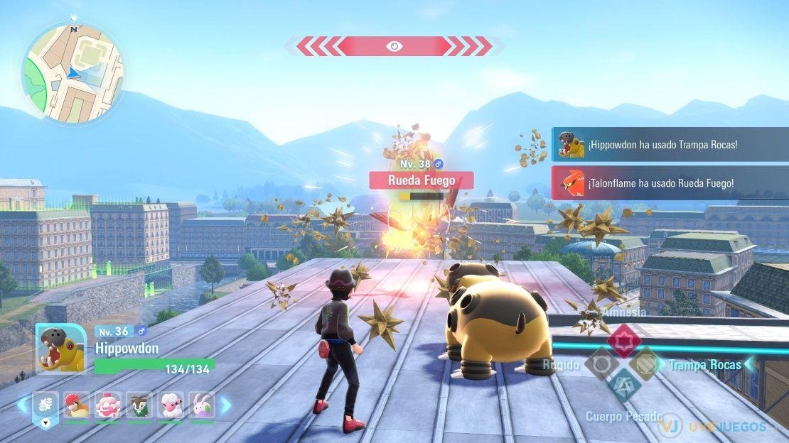 Análisis de Leyendas Pokémon: Z-A para Switch2
– uVeJuegos.com